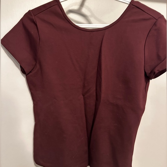 Gentle Fawn Maroon T Shirt size XS - Picture 3 of 5